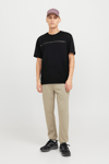 Jack & Jones Core Jcofusion Pamuklu Regular Fit Bisiklet Yaka Erkek T Shirt 12273120 SİYAH