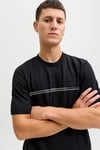 Jack & Jones Core Jcofusion Pamuklu Regular Fit Logolu Erkek T Shirt 12289936 SİYAH