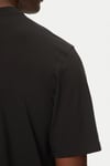 Jack & Jones Core Jcopacer Baskılı Streç Pamuklu Relaxed Fit Bisiklet Yaka Erkek T Shirt 12273775 SİYAH
