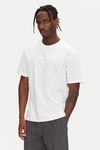 Jack & Jones Core Jcorecharge % 100 Pamuk Relaxed Fit Logolu Erkek T Shirt 12273070 BEYAZ