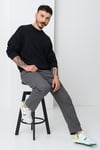 Jack & Jones Core Jcosignal Pamuklu Regular Fit Bisiklet Yaka Erkek Sweat 12283545 SİYAH