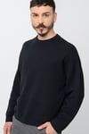 Jack & Jones Core Jcosignal Pamuklu Regular Fit Bisiklet Yaka Erkek Sweat 12283545 SİYAH