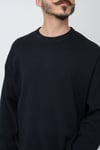 Jack & Jones Core Jcosignal Pamuklu Regular Fit Bisiklet Yaka Erkek Sweat 12283545 SİYAH
