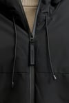 Jack & Jones Core Jcounion Regular Fit Kapüşonlu Erkek Mont 12285586 SİYAH