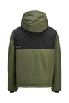 Jack & Jones Core Jcounion Regular Fit Kapüşonlu Erkek Mont 12285586 HAKİ-SİYAH