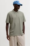 Jack & Jones Essentials Jjeaustin Normal Kalıp Fermuarlı Erkek Polo Yaka T Shirt 12279177 AÇIK YEŞİL