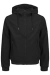 Jack & Jones Essentials Jjebasıic Suya Dayanıklı Kapüşonlu Regular Fit Erkek Ceket 12236300 SİYAH