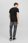 Jack & Jones Essentials Jjecorp Pamuklu Slim Fit Bisiklet Yaka Erkek T Shirt 12151955 SİYAH-SİYAH