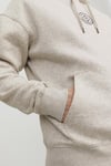 Jack & Jones Essentials Jjecosmo Kapüşonlu Regular Fit Erkek Sweat 12233979 AÇIK GRİ
