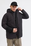 Jack & Jones Essentials Jjekeen Regular Fit Kapüşon Yaka Erkek Mont 12278782 SİYAH