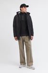 Jack & Jones Essentials Jjekeen Regular Fit Kapüşon Yaka Erkek Mont 12278782 SİYAH