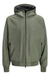 Jack & Jones Essentials Jjeperfect Regular Fit Kapüşonlu Erkek Mont 12270682 YEŞİL