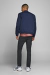Jack & Jones Essentials Jjerush Fermuarlı Suya Dayanıklı Bomber Erkek Ceket 12165203 LACİVERT