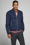 Jack & Jones Essentials Jjerush Fermuarlı Suya Dayanıklı Bomber Erkek Ceket 12165203 LACİVERT