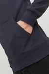 Jack & Jones Essentials Jjestar Kapüşonlu Cepli Relaxed Fit Erkek Sweat 12233972 KOYU LACIVERT