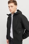 Jack & Jones Essentials Jjeurban Regular Fit Kapüşonlu Mevsimlik Erkek Ceket 12268606 SİYAH