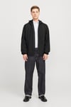 Jack & Jones Essentials Jjeurban Regular Fit Kapüşonlu Mevsimlik Erkek Ceket 12268606 SİYAH