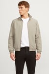 Jack & Jones Essentials Suya Dayanıklı Regular Fit Bomber Erkek Ceket 12204277 BEJ