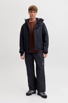 Jack & Jones Jjalpes Regular Fit Kapüşonlu Yaka Su Geçirmez Erkek Mont 12284649 KOYU LACIVERT