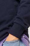 Jack & Jones Jjalvis Pamuklu Relaxed Fit Kapüşonlu Yaka Erkek Sweat 12256848 LACİVERT