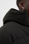 Jack & Jones Jjglobal Regular Fit Kapüşonlu Erkek Mont 12283517 SİYAH