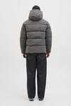 Jack & Jones Jjglobal Regular Fit Kapüşonlu Erkek Mont 12283517 GRİ
