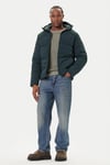 Jack & Jones Jjglobal Regular Fit Kapüşonlu Erkek Mont 12283517 İNDİGO