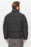 Jack & Jones Jjmax Logolu Regular Fit Dik Yaka Şişme Erkek Mont 12238745 SİYAH