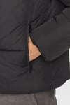 Jack & Jones Jjmax Logolu Regular Fit Dik Yaka Şişme Erkek Mont 12238745 SİYAH