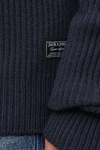 Jack & Jones Jjpannel Pamuk Karışım Regular Fit Bisiklet Yaka Erkek Kazak 12278916 LACİVERT