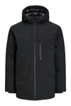 Jack & Jones Jjpayne Rüzgar Geçirmez Regular Fit Kapüşonlu Erkek Mont 12256884 SİYAH