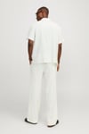 Jack & Jones Originals Jorluke Pamuklu Relaxed Fit Kısa Kollu Poplin Erkek Gömlek 12255781 BEYAZ