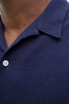 Jack & Jones Originals Jorluke Pamuklu Relaxed Fit Kısa Kollu Poplin Erkek Gömlek 12255781 SAKS