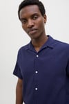 Jack & Jones Originals Jorluke Pamuklu Relaxed Fit Kısa Kollu Poplin Erkek Gömlek 12255781 SAKS