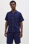 Jack & Jones Originals Jorluke Pamuklu Relaxed Fit Kısa Kollu Poplin Erkek Gömlek 12255781 SAKS