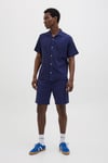 Jack & Jones Originals Jorluke Pamuklu Relaxed Fit Kısa Kollu Poplin Erkek Gömlek 12255781 SAKS