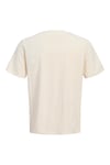 Jack & Jones Originals Jormontauk Logolu Pamuklu Erkek T Shirt 12297890 KREM
