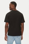 Jack & Jones Originals Jorsplit Logo Baskılı % 100 Pamuk Regular Fit Bisiklet Yaka Erkek T Shirt 12273182 SİYAH