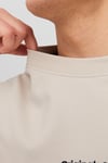 Jack & Jones Originals Jorvesterbro Bisiklet Yaka Relaxed Fit Erkek Sweat 12241694 AÇIK BEJ