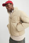 Jack & Jones Originals Jorvesterbro Dik Yaka Kapitoneli Şişme Erkek Mont 12267055 TAŞ