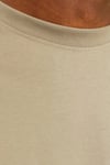 Jack & Jones Originals Jorvesterbro Pamuklu Bisiklet Yaka Relaxed Fit Erkek T Shirt 12240121 VİZON