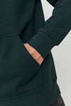 Jack & Jones Originals Jorvesterbro Pamuklu Kapüşonlu Relaxed Fit Erkek Sweat 12241687 PETROL