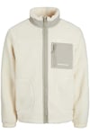 Jack & Jones Originals Jorvesterbro Regular Fit Dik Yaka Peluş Erkek Mont 12260450 KREM