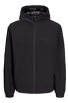 Jack & Jones Originals Jorvesterbro Regular Fit Kapüşonlu Suya Dayanıklı Erkek Ceket 12272898 SİYAH