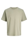 Jack & Jones Originals Logolu Pamuklu Regular Fit Bisiklet Yaka Erkek T Shirt 12290315 AÇIK YEŞİL