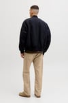 Jack & Jones Pants Studio Jpstchris Keten ve Pamuk Karışımlı Erkek Pantolon 12293296 BEJ