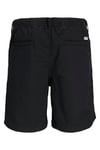 Jack & Jones Pants Studio Jpstjaıden Keten Karışımlı Relaxed Fit Normal Bel Erkek Short 12274968 SİYAH