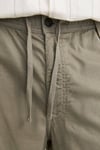 Jack & Jones Pants Studio Jpstjaıden Keten Karışımlı Relaxed Fit Normal Bel Erkek Short 12274968 Olive