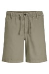 Jack & Jones Pants Studio Jpstjaıden Keten Karışımlı Relaxed Fit Normal Bel Erkek Short 12274968 Olive