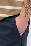 Jack & Jones Pants Studio Jpstjaıden Keten Karışımlı Relaxed Fit Normal Bel Erkek Short 12274968 LACİVERT
